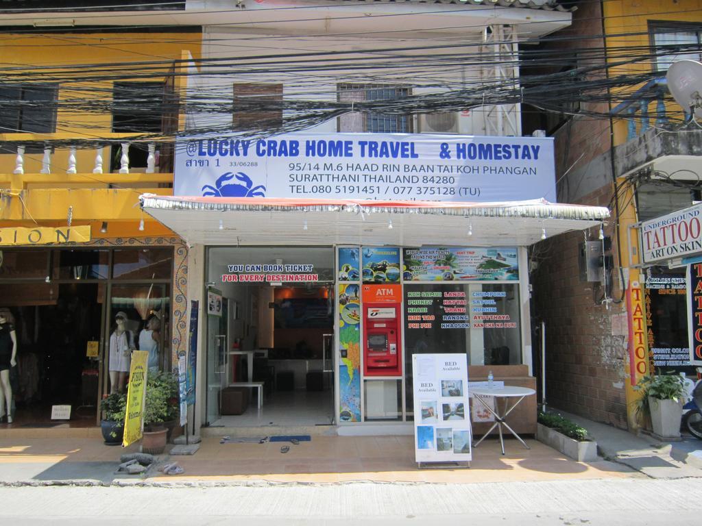 Lucky Crab Hostel Ko Pha Ngan Exterior foto